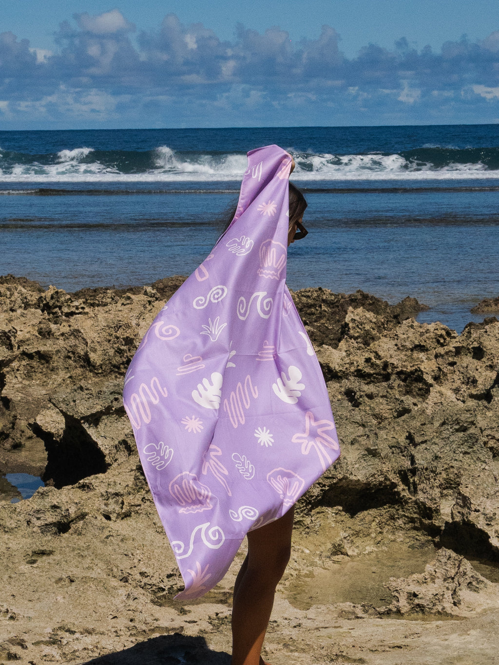 Purple Paradise Towel
