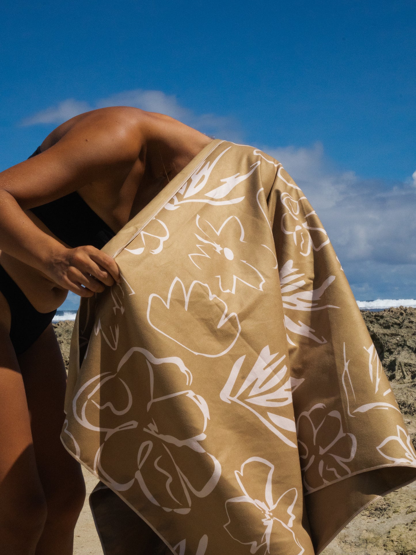 Flora Dune Towel