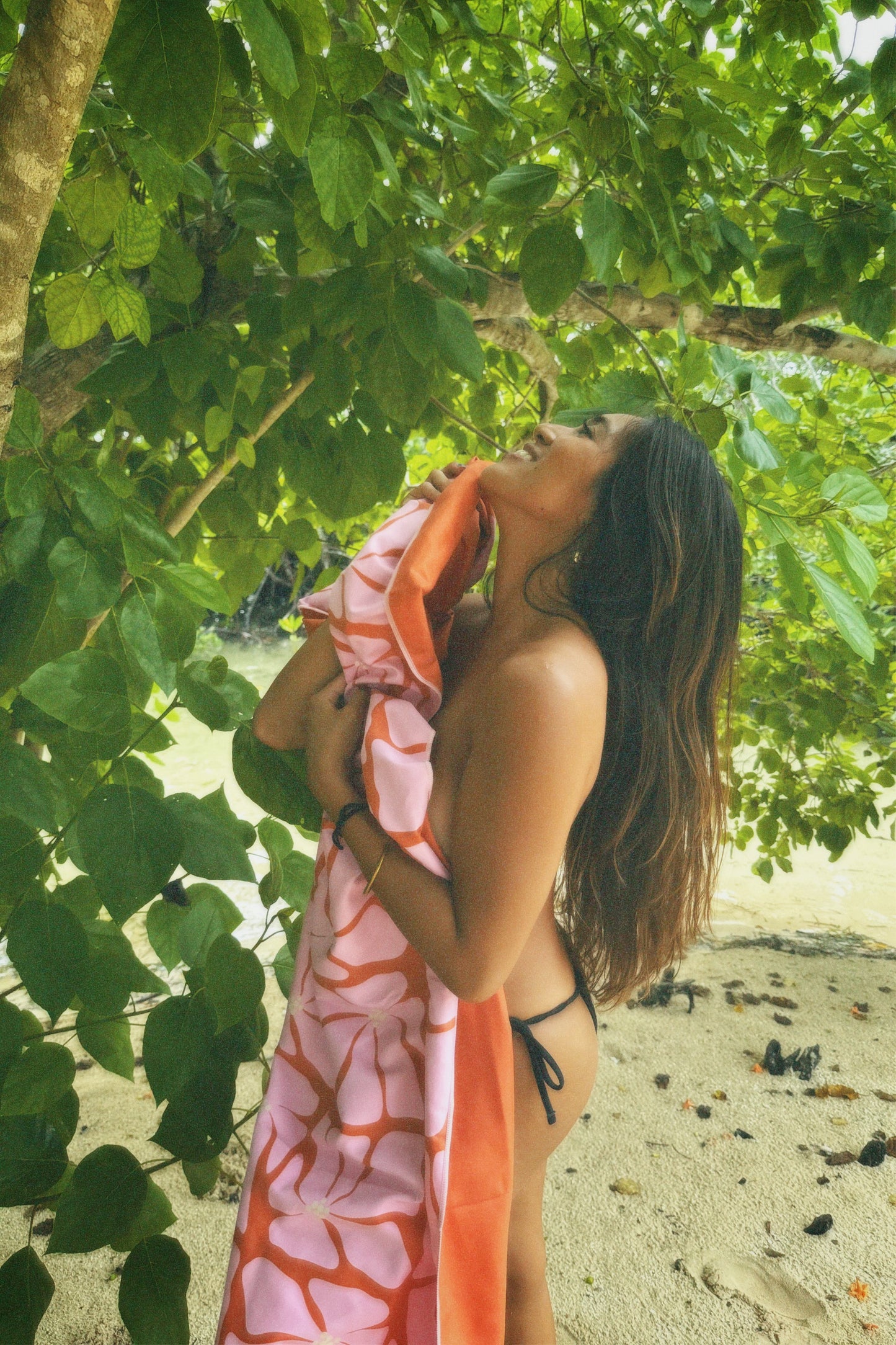 Red Summer Towel