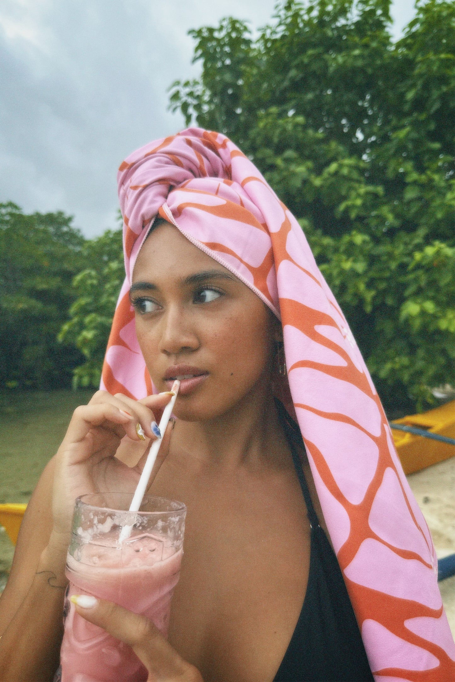 Red Summer Towel