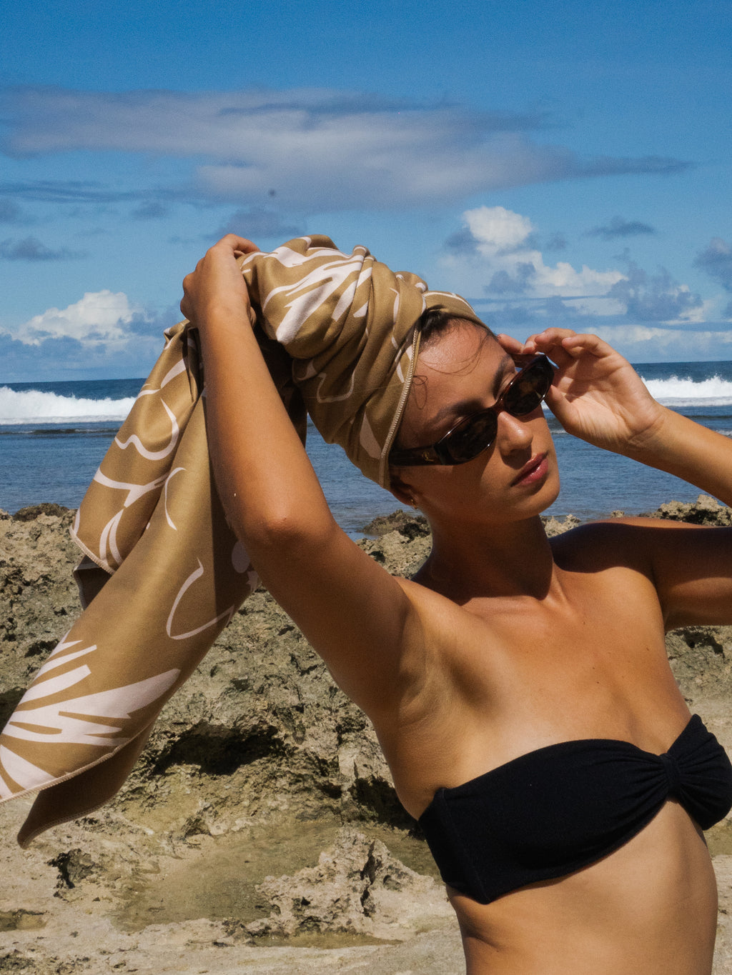 Flora Dune Towel