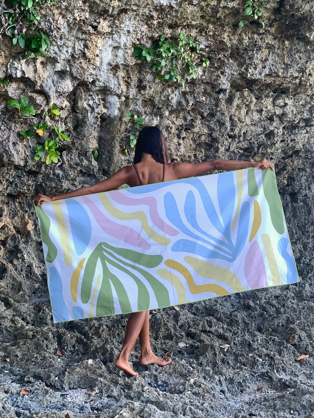 Weedy Wonderland Towel